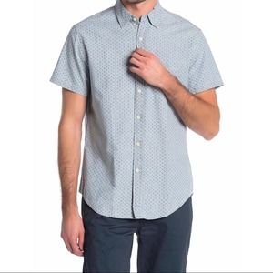 J. CREW Blue Triangle Print Shirt NWT